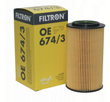 فلتر زيت لسيارات هيونداي توسان وأودي (FILTRON OE 674/3)