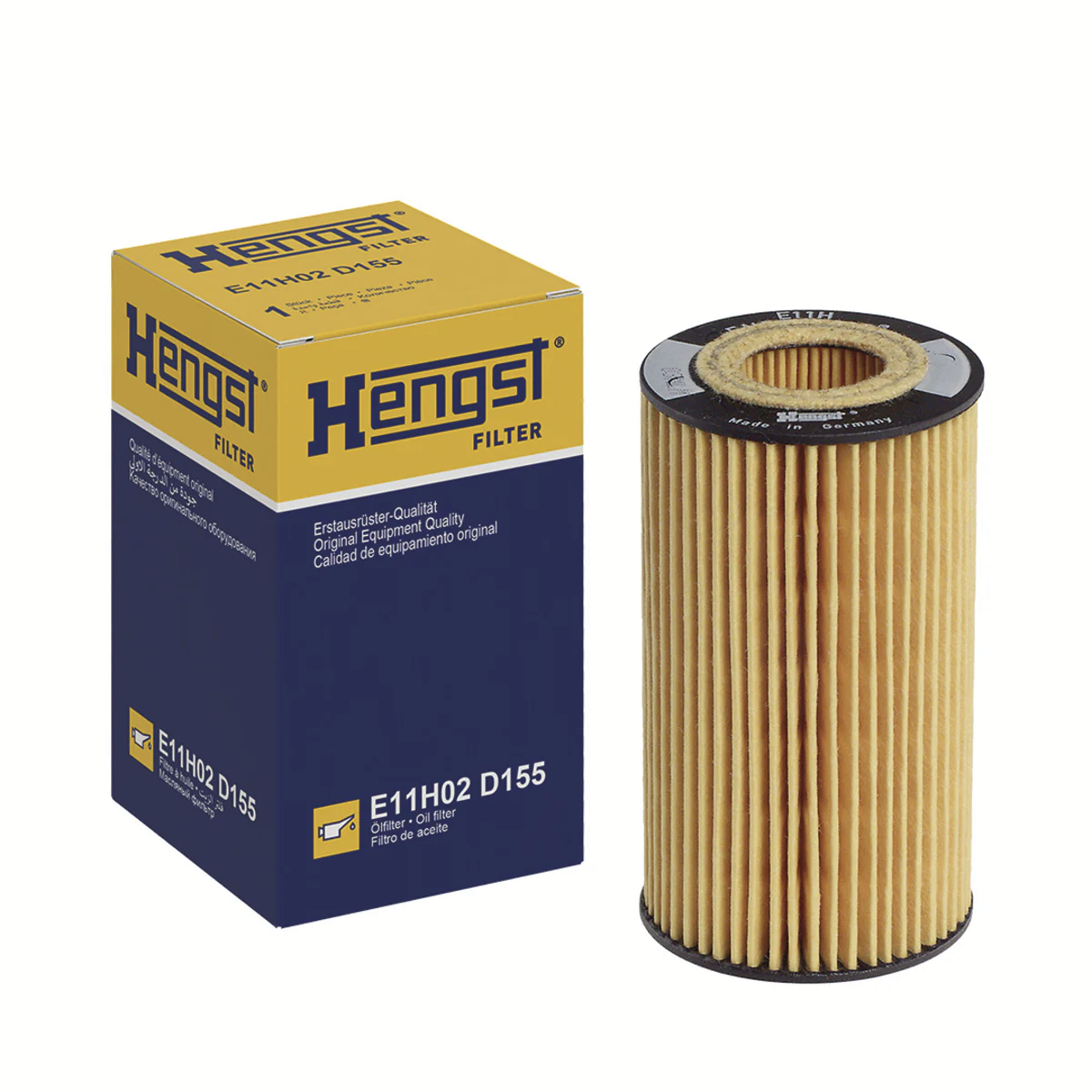 فلتر زيت Hengst لمرسيدس الفئة C (E11H D155)