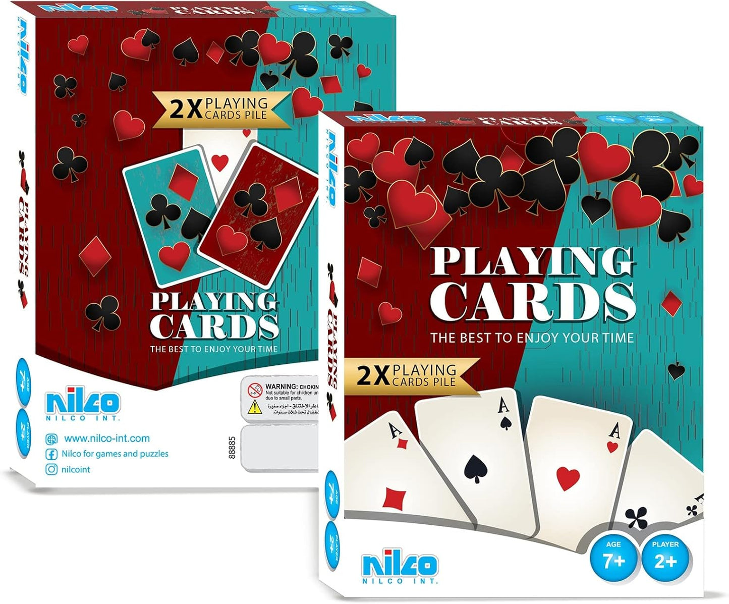 Playing cards 2*1