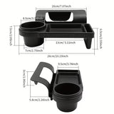 Cup holder vehicle mounted multifunctional