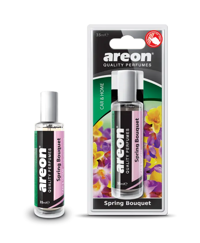 AREON QUALITY PERFUMES CAR & HOME SPRING BOUQUET