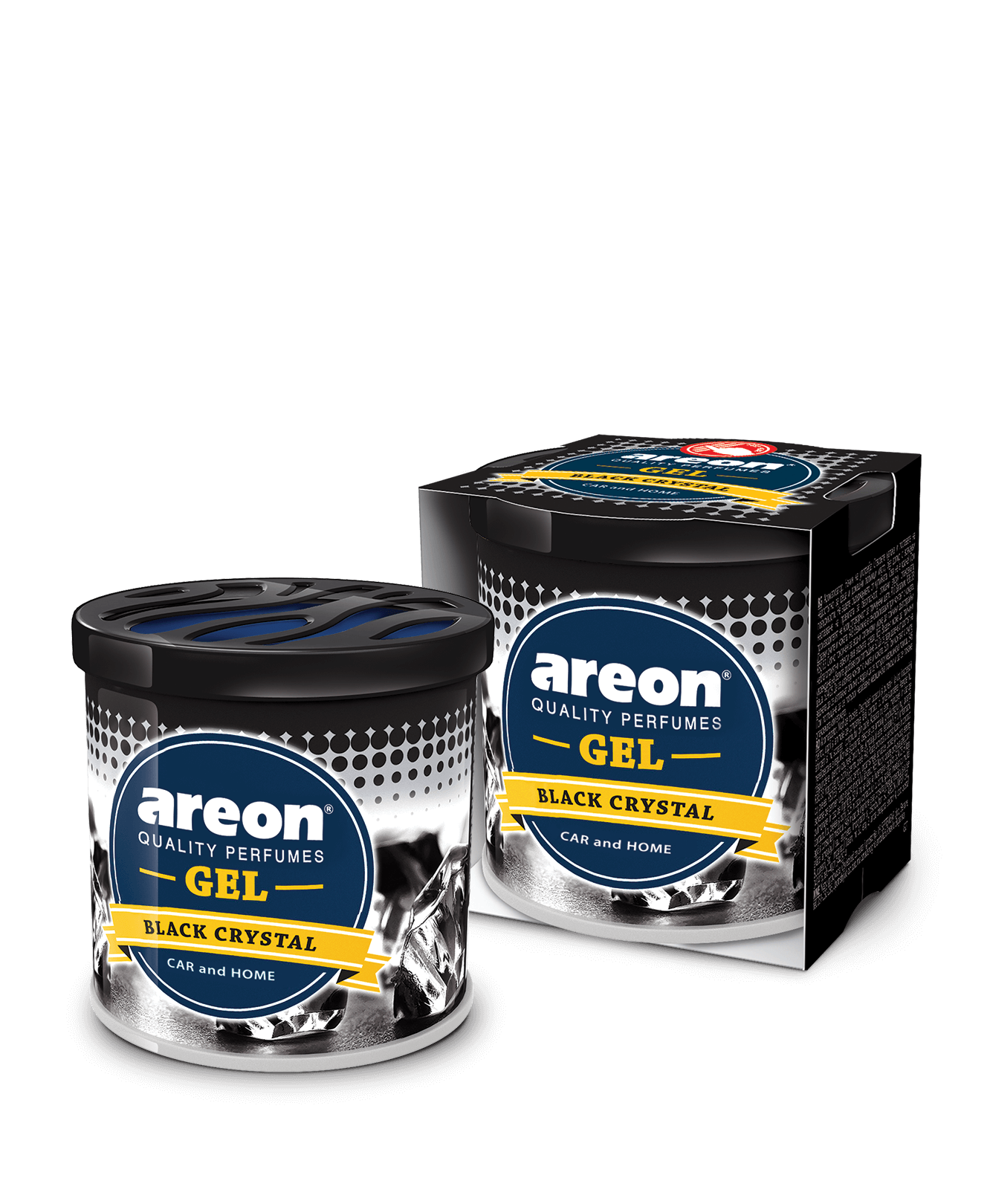 AREON GEL BLACK CRYSTAL CAN