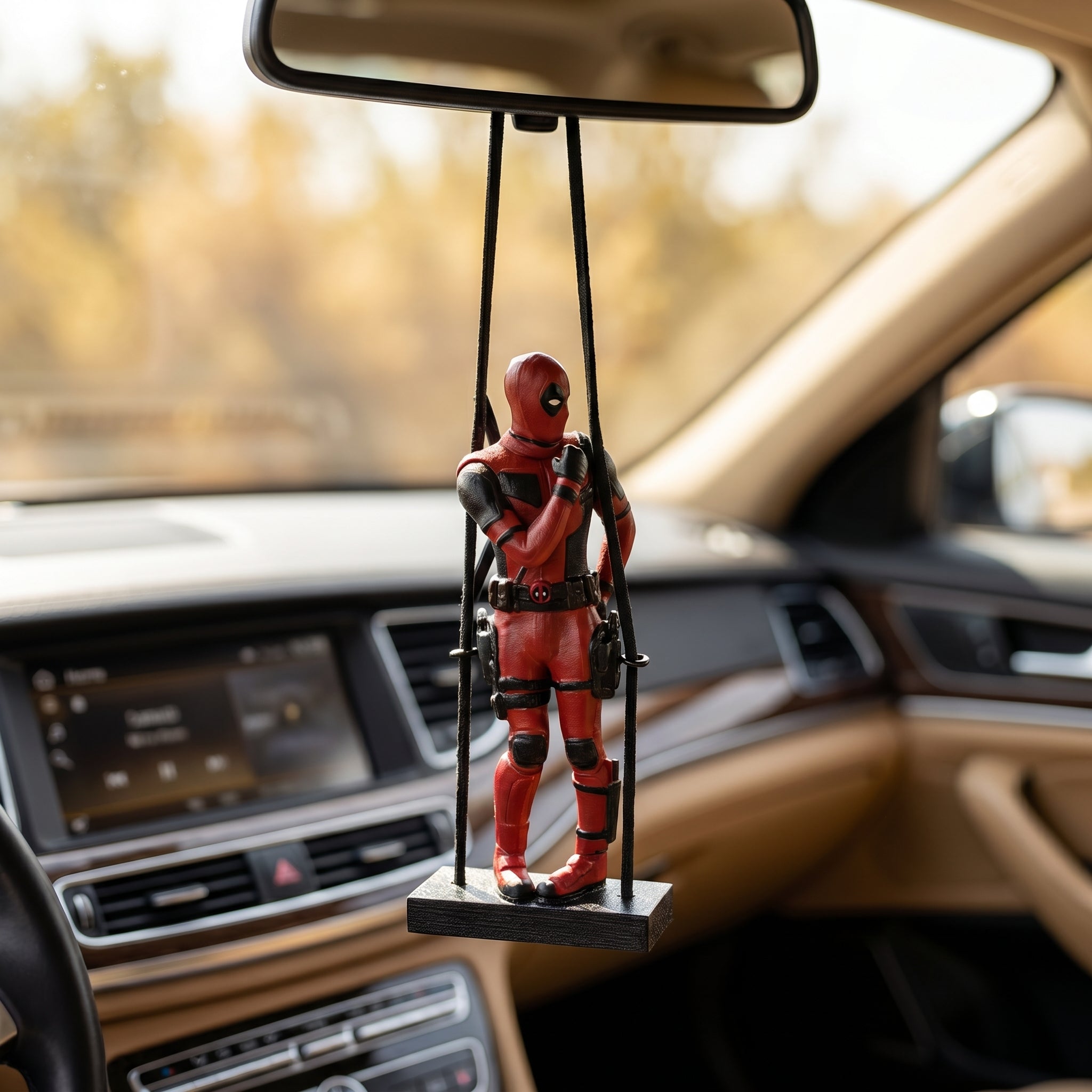 Deadpool Mirror Hanging-2