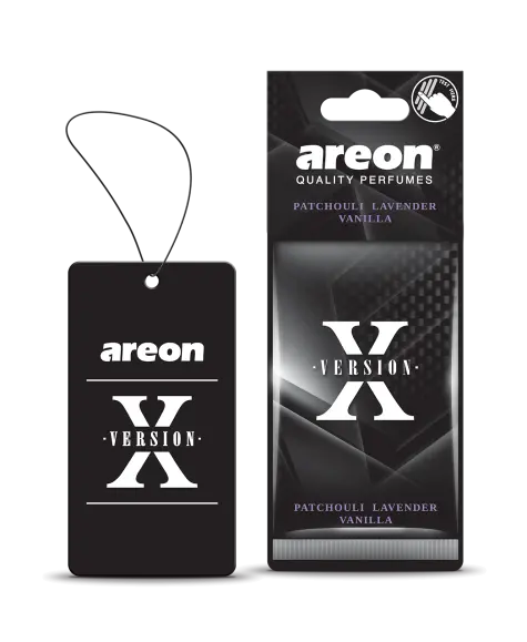 AREON X VERSION PATCHOULI LAVENDER VANILLA