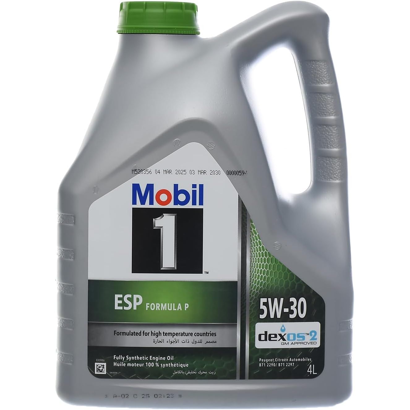موبيل 1™ ESP فورمولا 5W-30 (4 لتر)