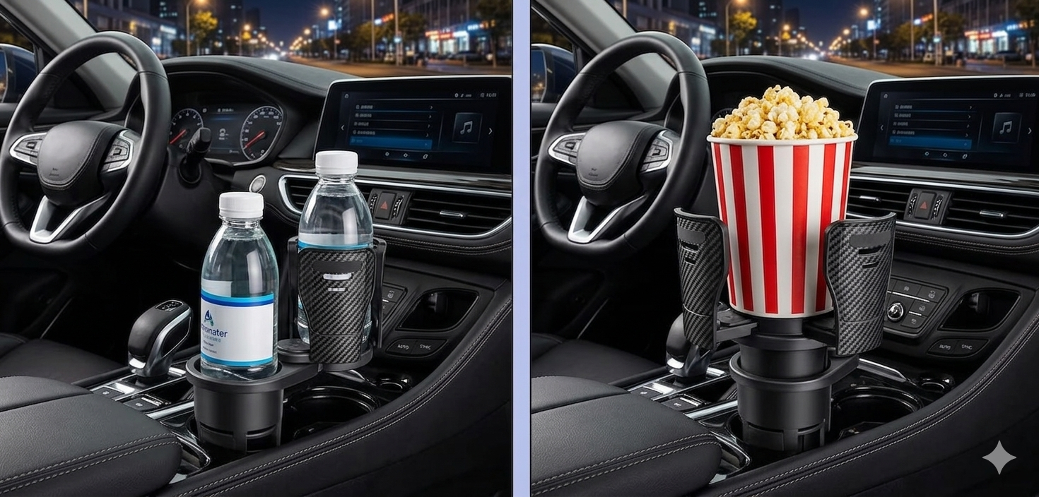 Car Cup Holder 2x1