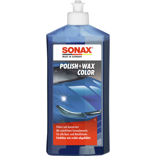 SONAX ملمع و شمع ملون أزرق