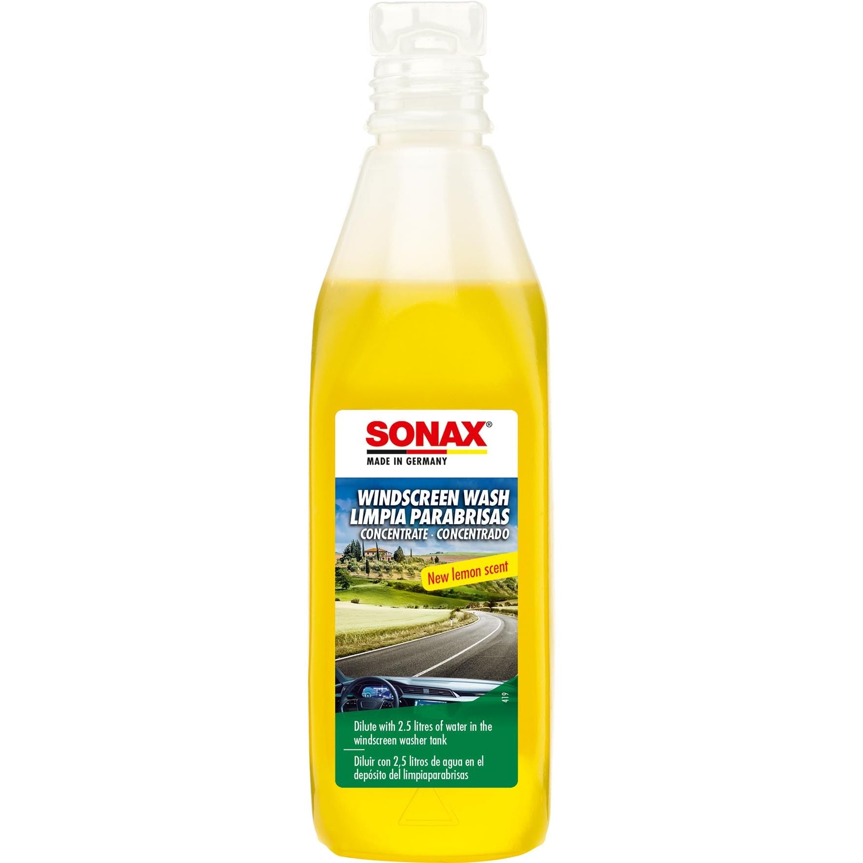 SONAX غسيل الزجاج الأمامي