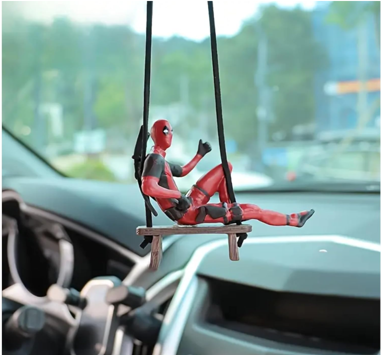 Deadpool Mirror Hanging