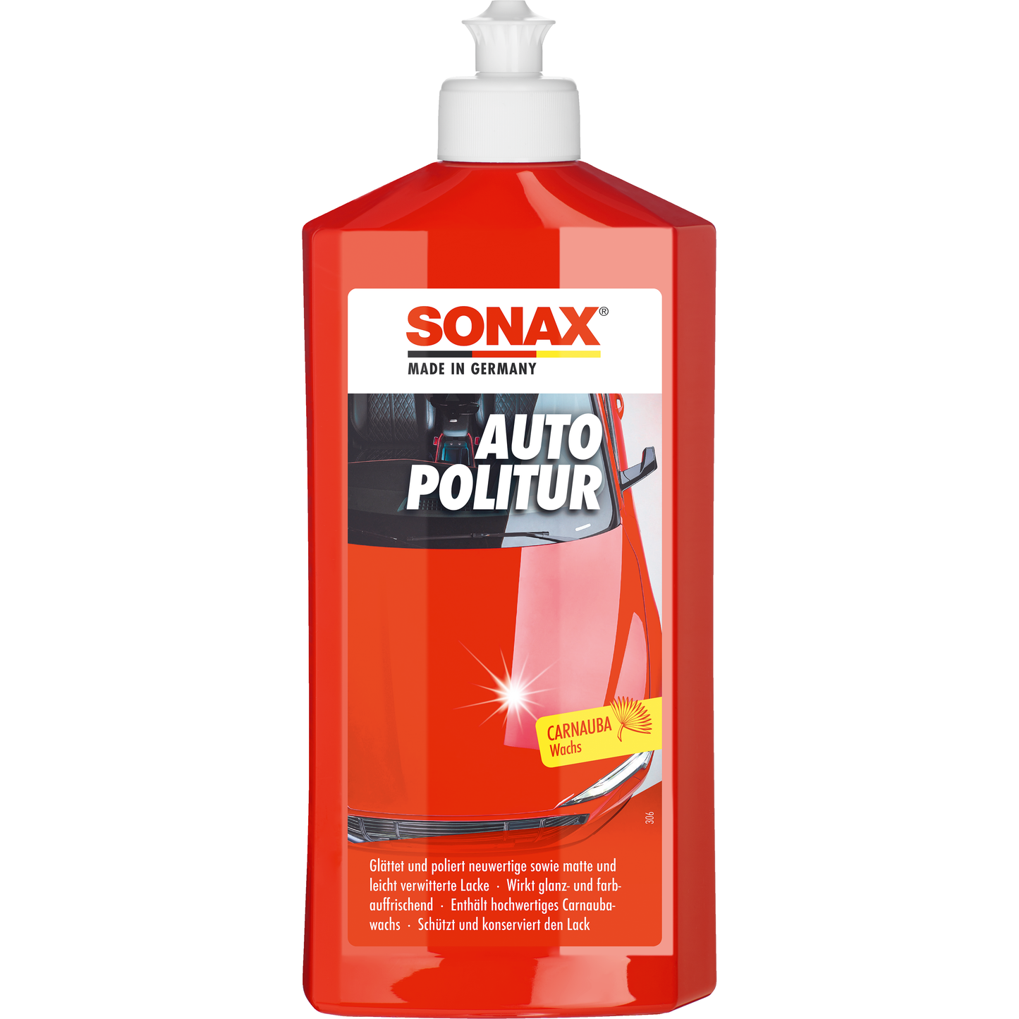 sonax care polish أحمر 500 مل